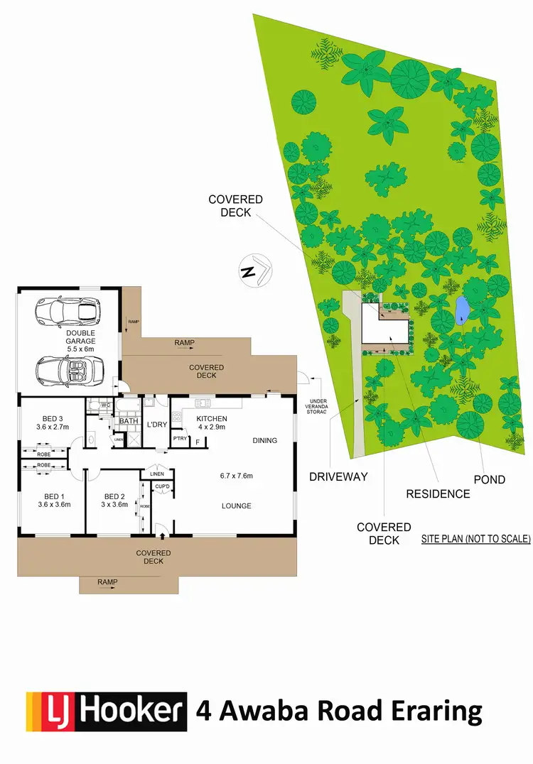 Floorplan of Homely house listing, 4 Awaba Road, Eraring NSW 2264