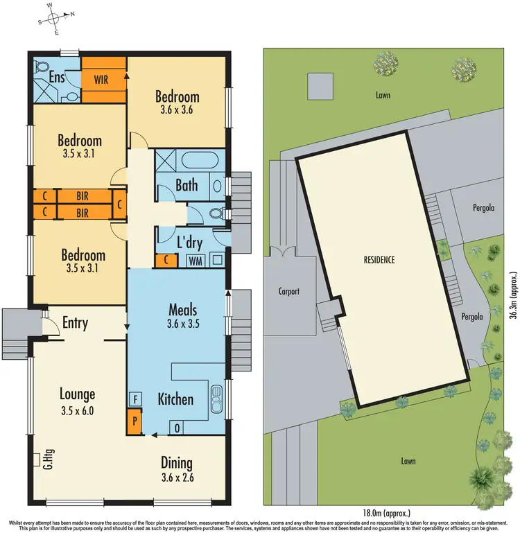 Floorplan of Homely house listing, 45 John Fawkner Drive, Endeavour Hills VIC 3802