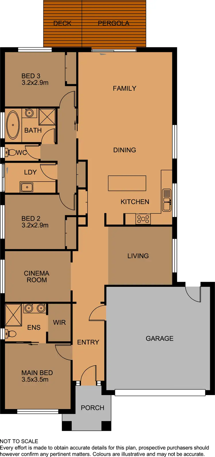 Floorplan of Homely house listing, 24 Sable Drive, Cranbourne North VIC 3977