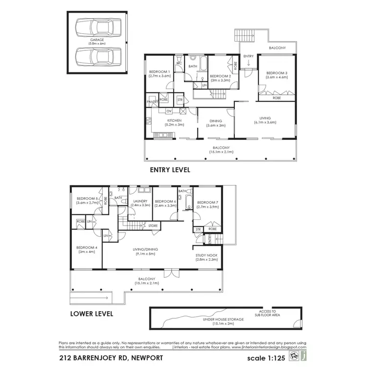 Floorplan of Homely house listing, 212 Barrenjoey Road, Newport NSW 2106