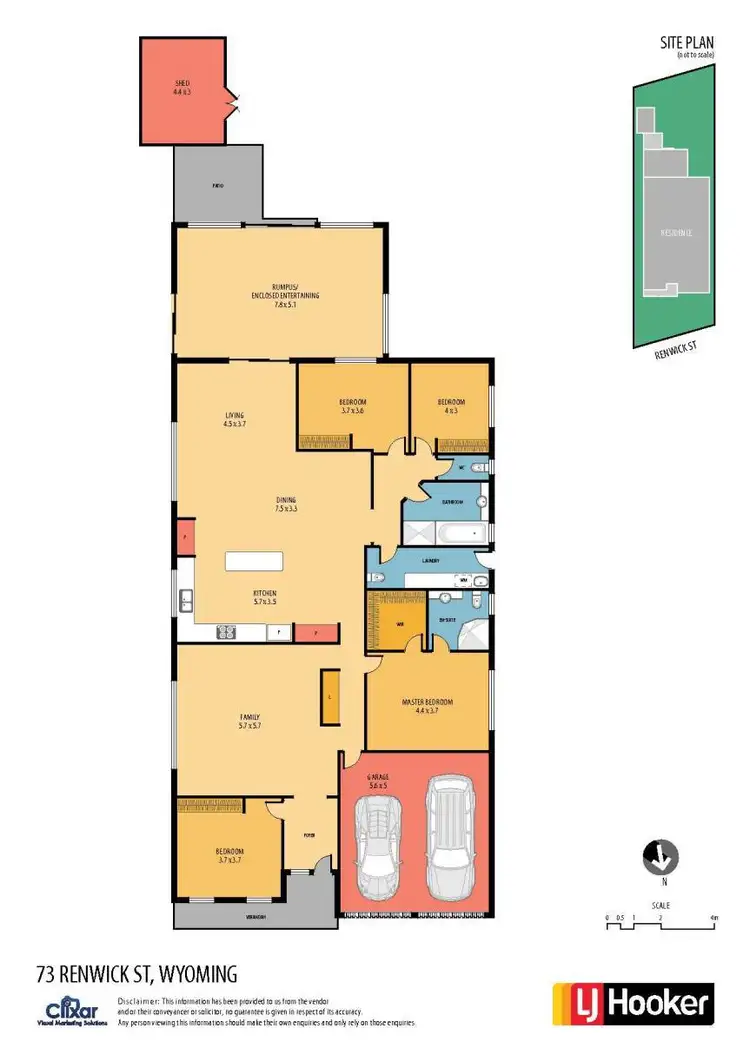 Floorplan of Homely house listing, 73 Renwick Street, Wyoming NSW 2250