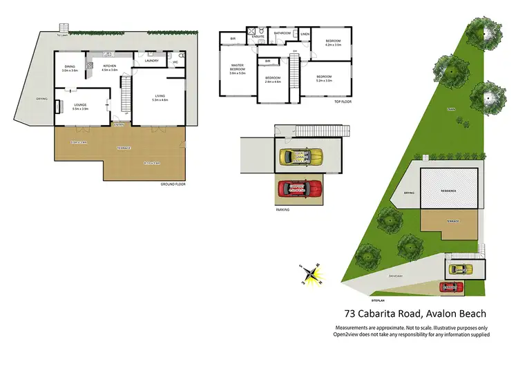 Floorplan of Homely house listing, 73 Cabarita Road, Avalon Beach NSW 2107