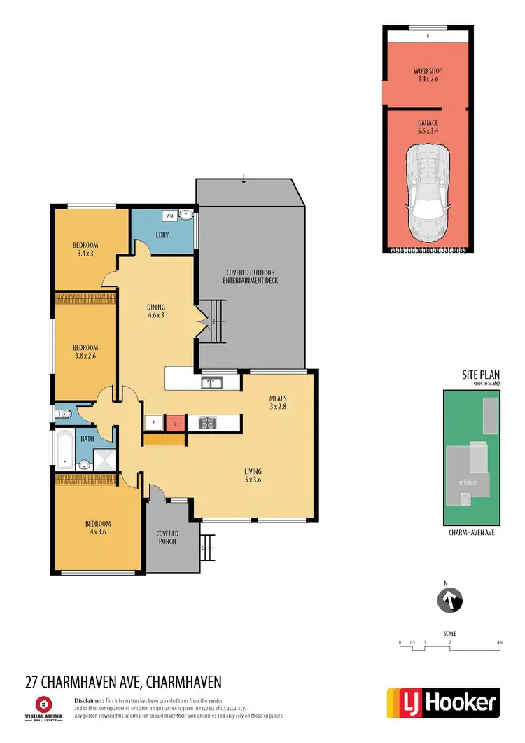 Floorplan of Homely house listing, 27 Charmhaven Avenue, Charmhaven NSW 2263