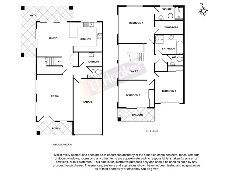 Floorplan of Homely townhouse listing, 14/20 Rosella Close, Calamvale QLD 4116