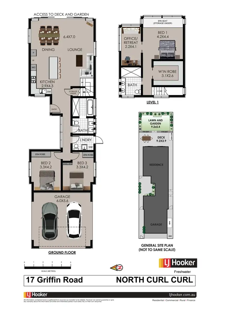 Floorplan of Homely house listing, 17 Griffin Road, North Curl Curl NSW 2099