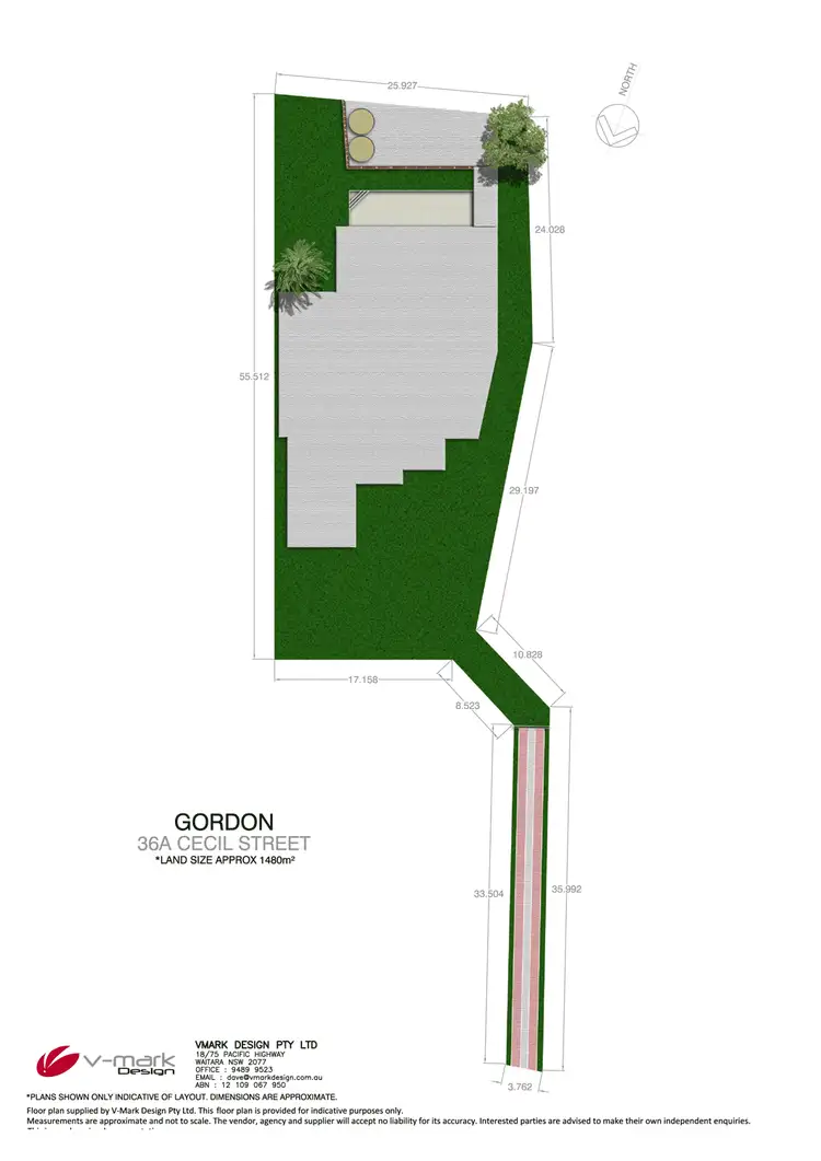 Floorplan of Homely house listing, 36A Cecil Street, Gordon NSW 2072