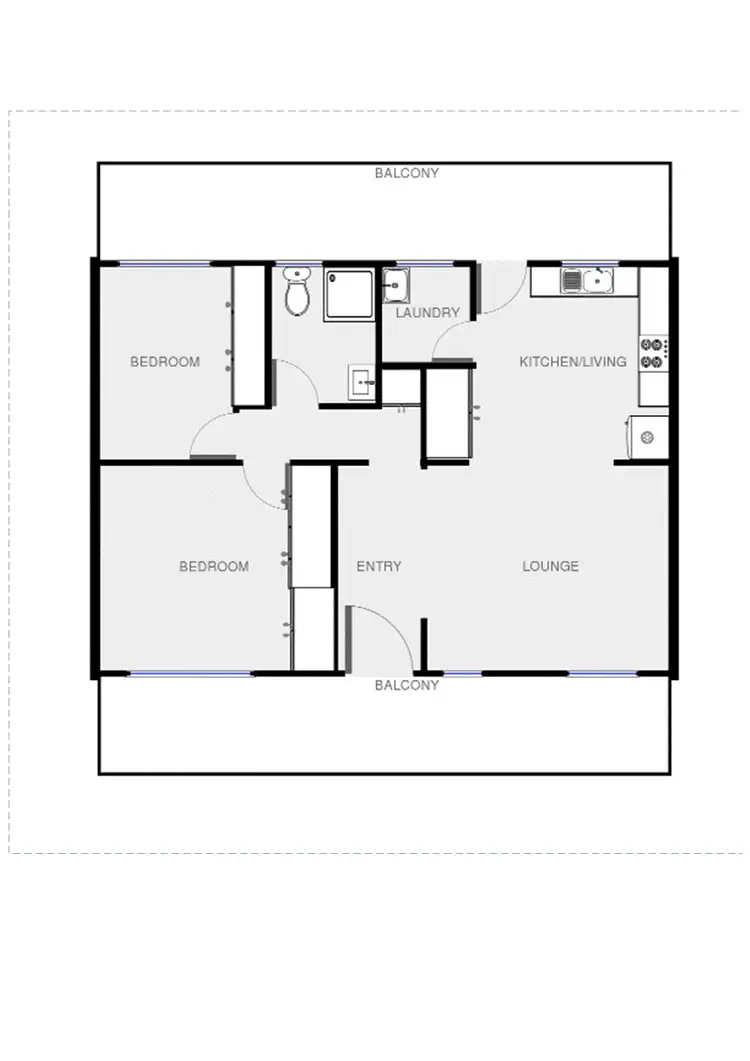 Floorplan of Homely house listing, 56 Walker Street, Cowra NSW 2794