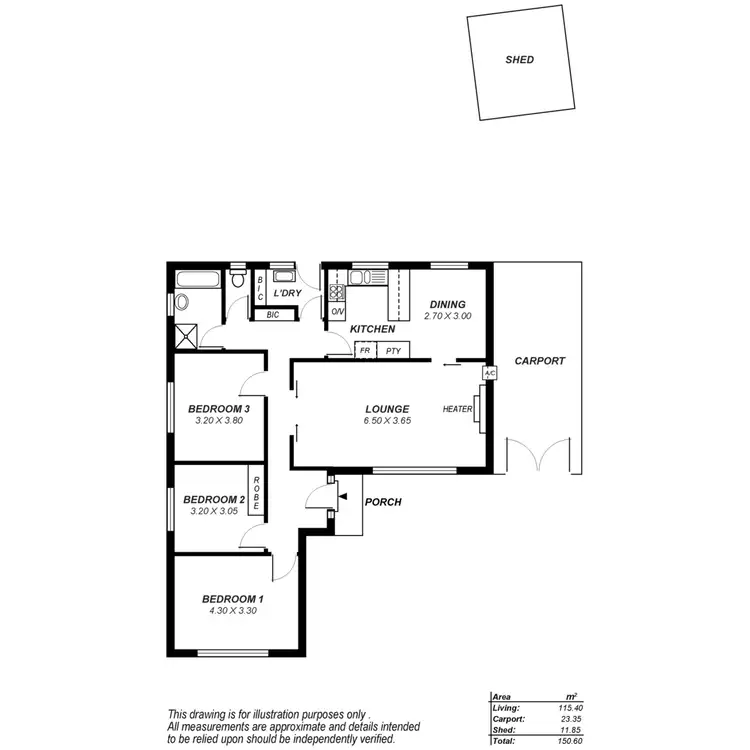 Floorplan of Homely house listing, 2 Copas Drive, Klemzig SA 5087