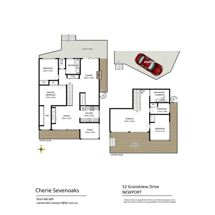 Floorplan of Homely house listing, 52 Grandview Drive, Newport NSW 2106