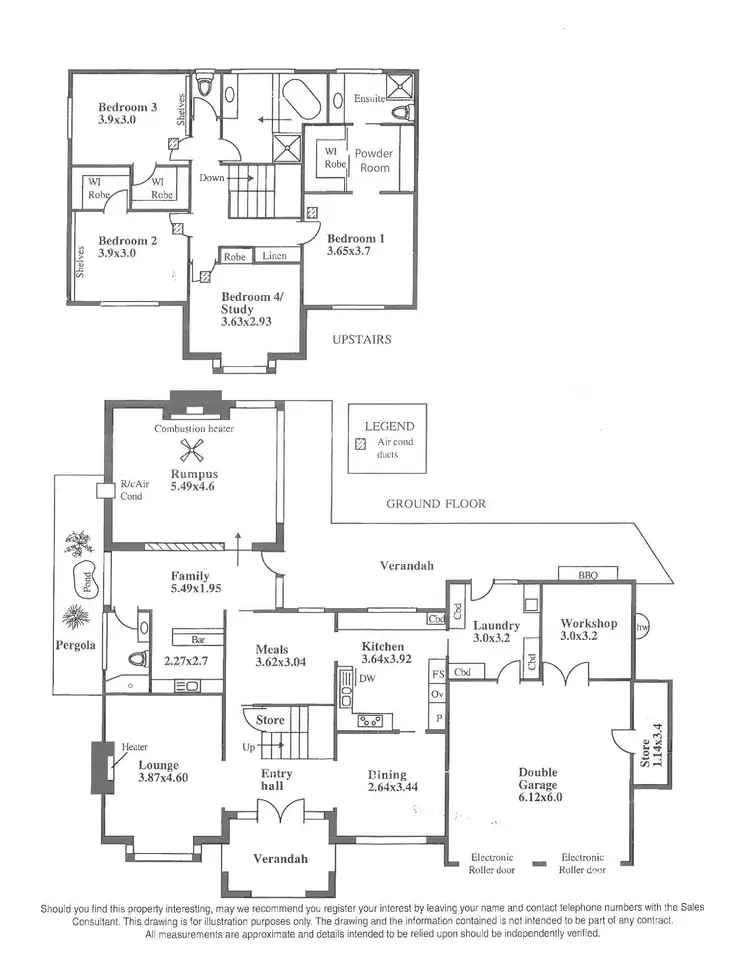 Floorplan of Homely house listing, 12 Farming Crescent, Hallett Cove SA 5158
