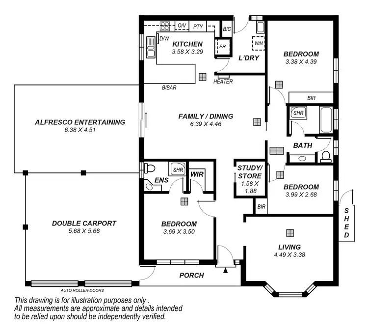Floorplan of Homely house listing, 38 Elmwood Rise, Golden Grove SA 5125