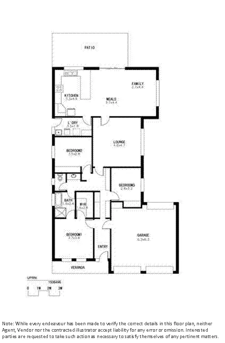 Floorplan of Homely house listing, 19 McKinley Court, Holden Hill SA 5088