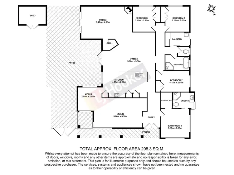 Floorplan of Homely house listing, 21 Ackama Street, Algester QLD 4115