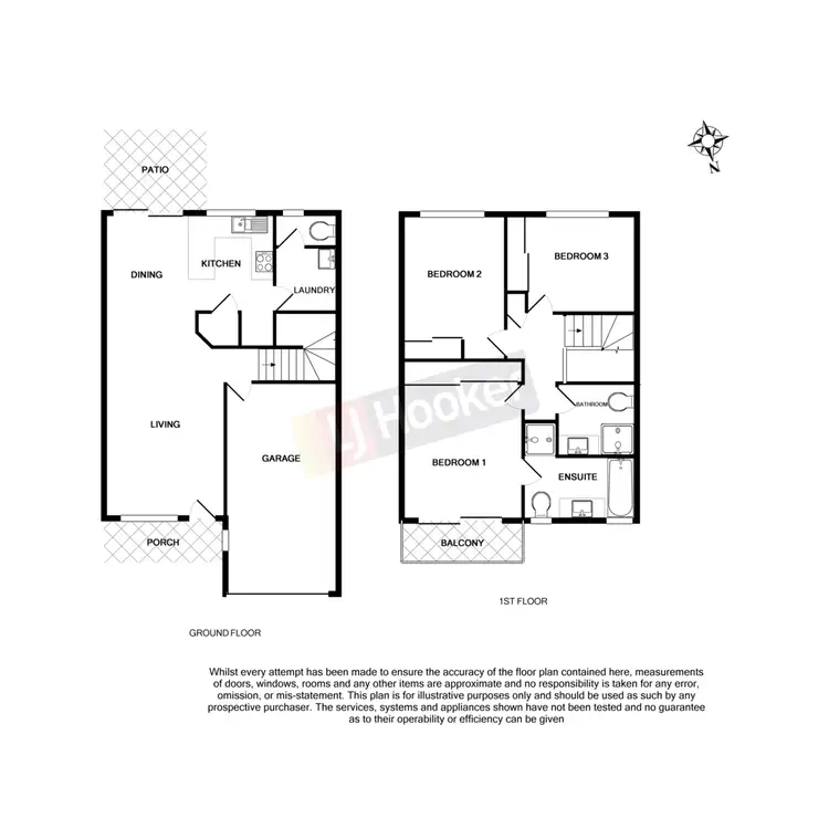 Floorplan of Homely townhouse listing, 34/43 Doulton Street, Calamvale QLD 4116