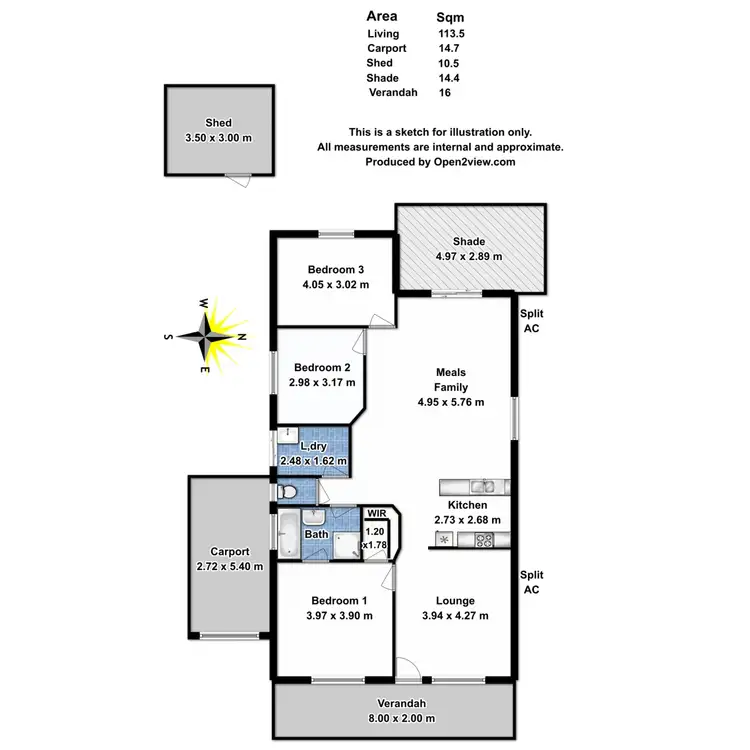 Floorplan of Homely house listing, 9 Lines Court, Gawler West SA 5118