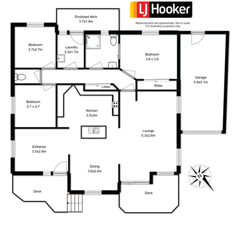 Floorplan of Homely house listing, 2/71 Karoola Crescent, Surfside NSW 2536