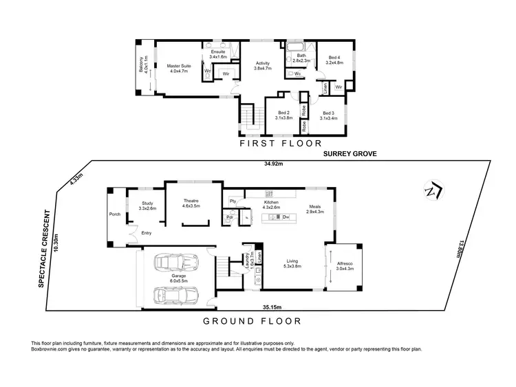 Floorplan of Homely house listing, 32 Spectacle Crescent, Point Cook VIC 3030