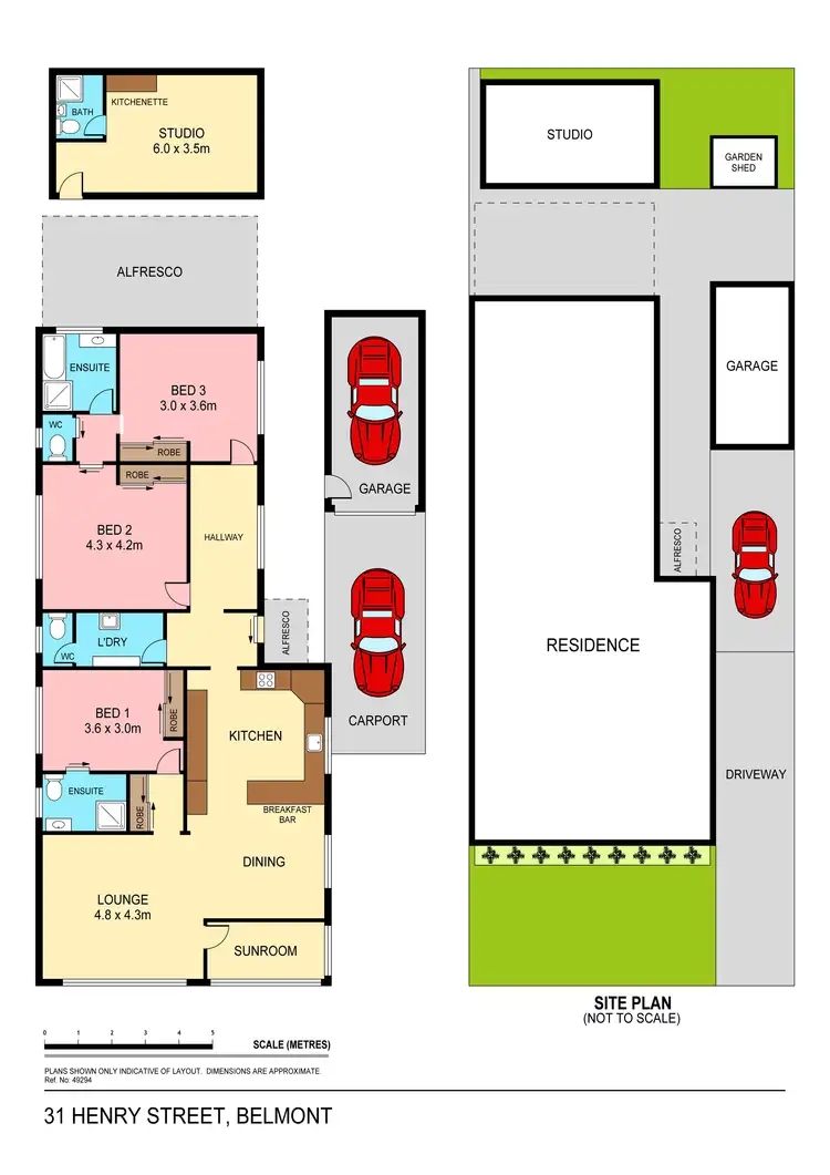 Floorplan of Homely house listing, 31 Henry Street, Belmont NSW 2280