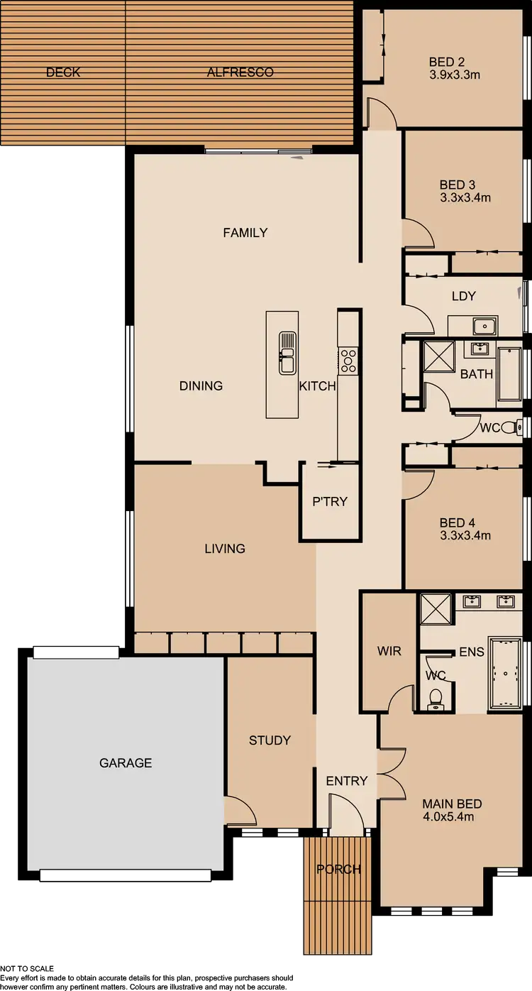 Floorplan of Homely house listing, 34 Mountain View Boulevard, Cranbourne North VIC 3977