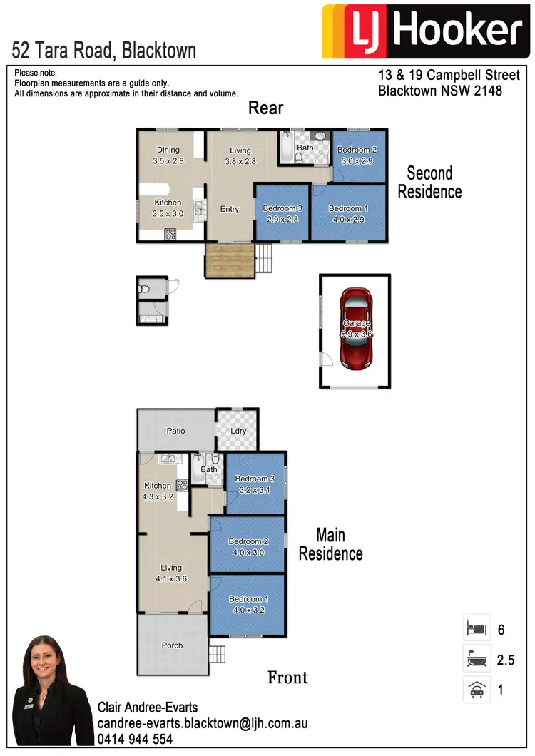 Floorplan of Homely house listing, 52 Tara Road, Blacktown NSW 2148