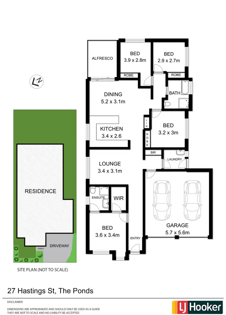 Floorplan of Homely house listing, 27 Hastings Street, The Ponds NSW 2769