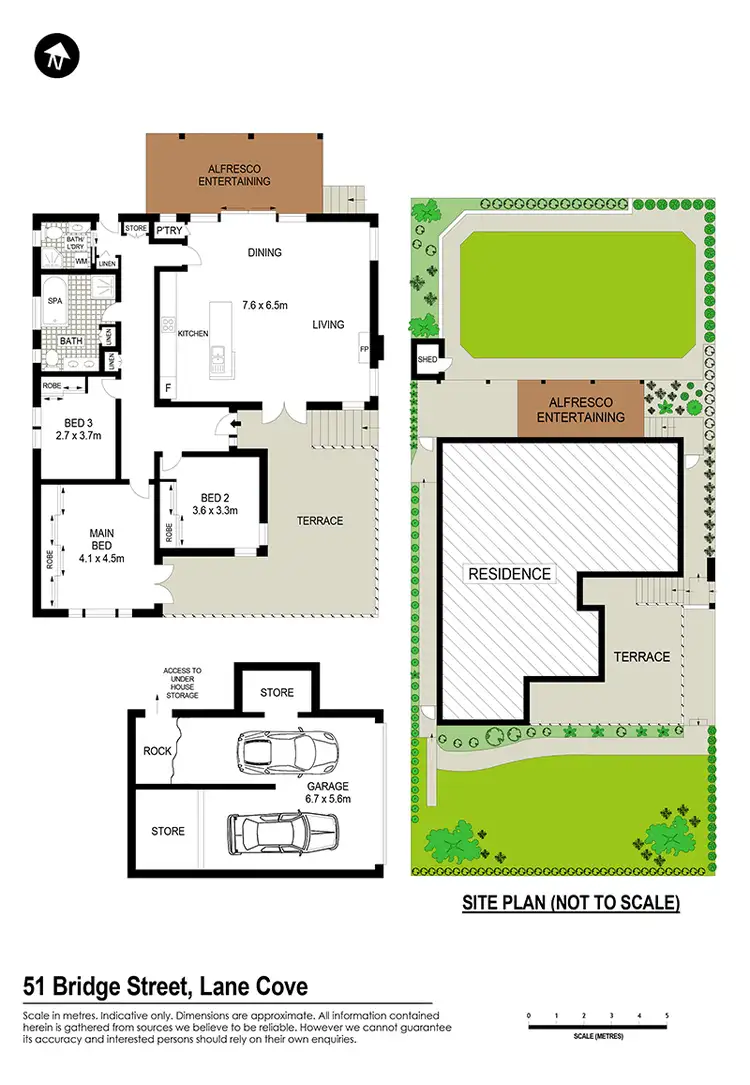 Floorplan of Homely house listing, 51 Bridge Street, Lane Cove NSW 2066
