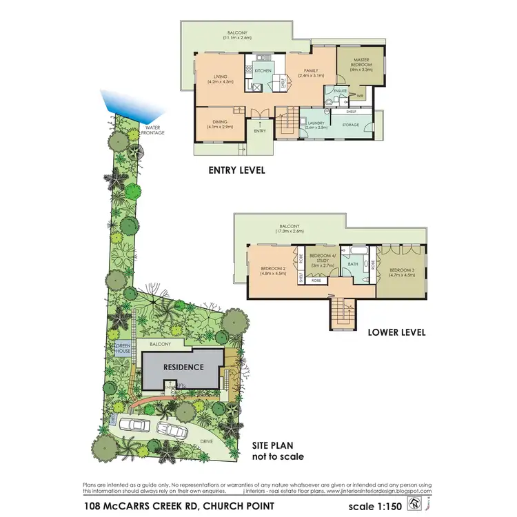 Floorplan of Homely house listing, 108 Mccarrs Creek Road, Church Point NSW 2105