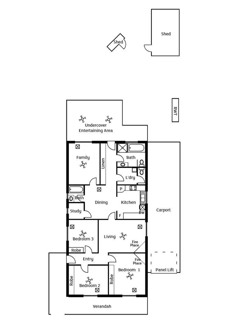 Floorplan of Homely house listing, 23 Wynette Street, Pennington SA 5013