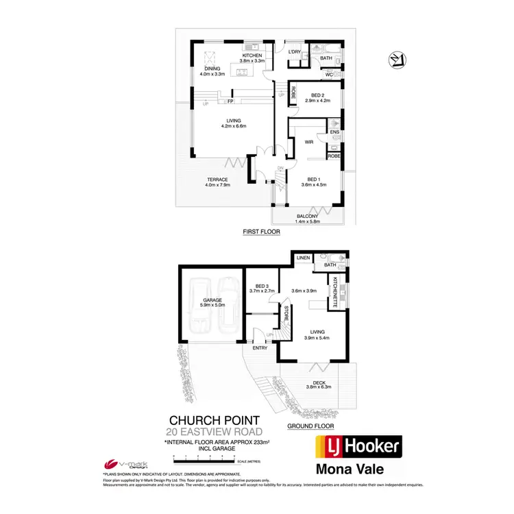 Floorplan of Homely house listing, 20 Eastview Road, Church Point NSW 2105