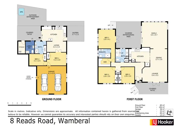Floorplan of Homely house listing, 8 Reads Road, Wamberal NSW 2260