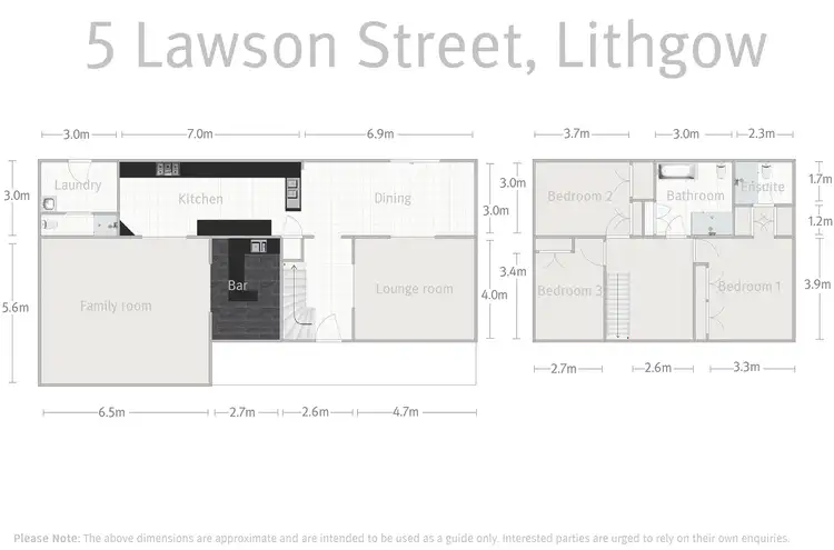 Floorplan of Homely house listing, 5 Lawson Street, Lithgow NSW 2790