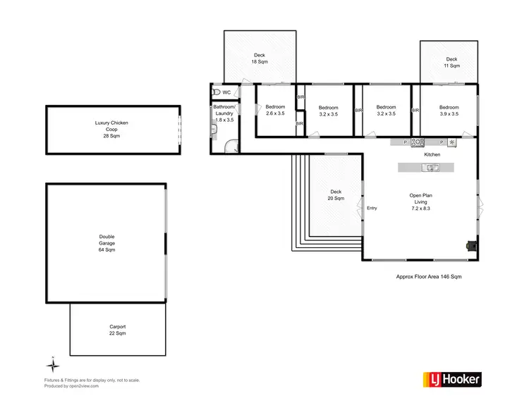Floorplan of Homely house listing, 80 Grahams Road, Colebrook TAS 7027