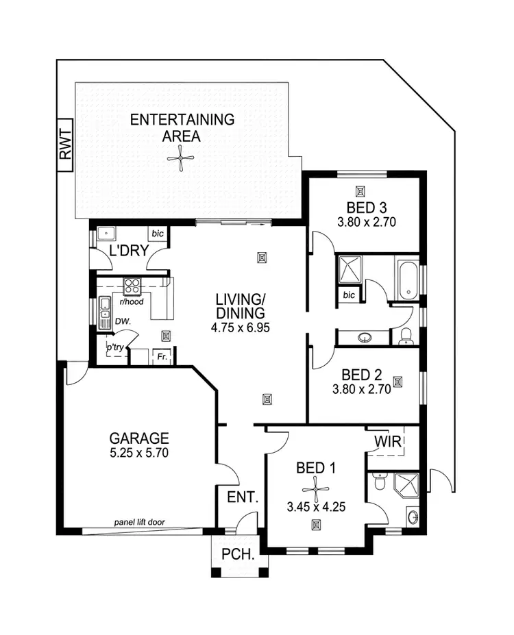 Floorplan of Homely house listing, 5 Third Avenue, Warradale SA 5046