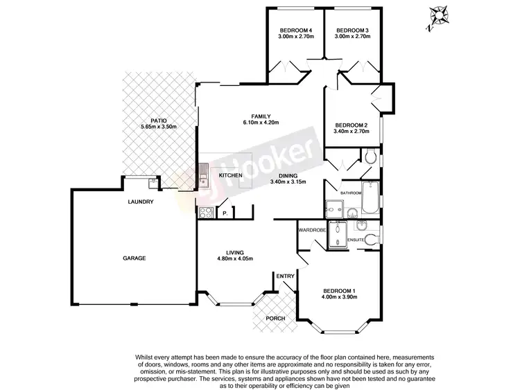 Floorplan of Homely house listing, 6 Bribie Place, Forest Lake QLD 4078