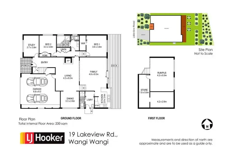 Floorplan of Homely house listing, 19 Lakeview Road, Wangi Wangi NSW 2267