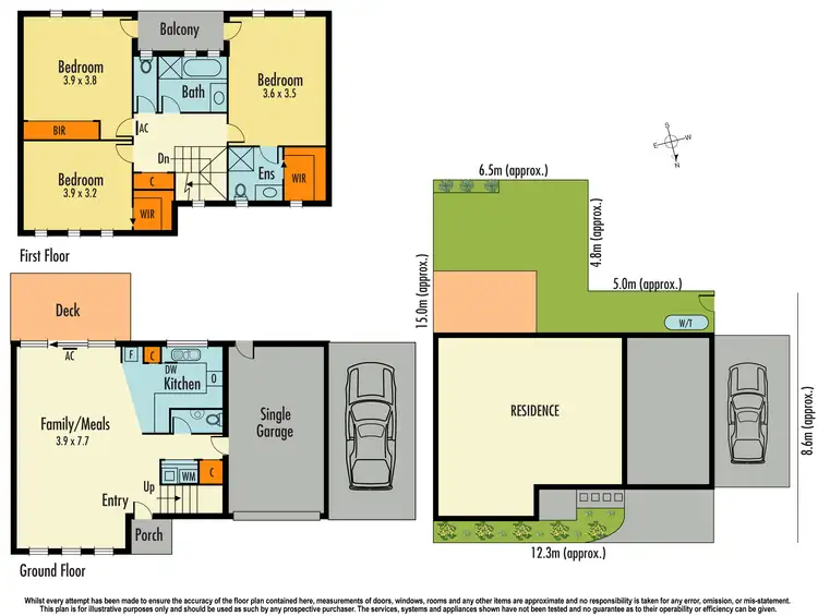 Floorplan of Homely townhouse listing, 16/46 Wedge Street, Dandenong VIC 3175