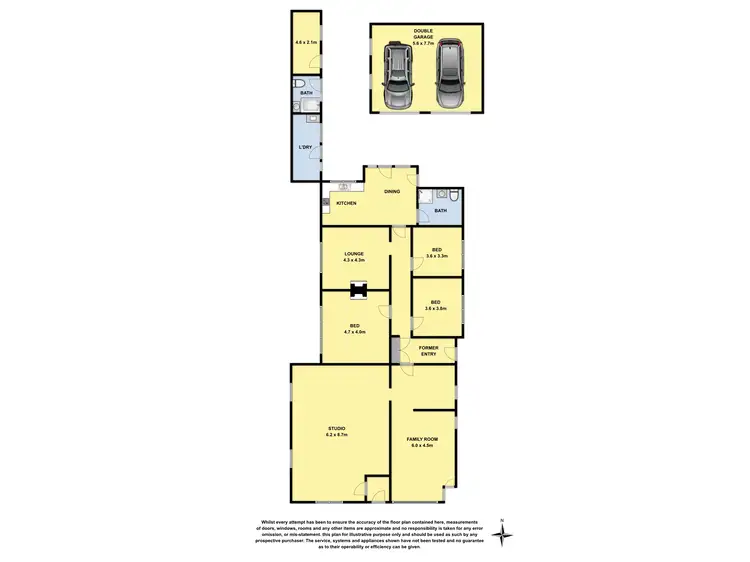 Floorplan of Homely house listing, 359 Murray Street, Colac VIC 3250