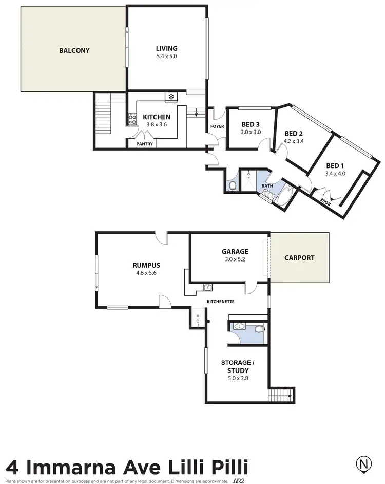 Floorplan of Homely house listing, 4 Immarna Avenue, Lilli Pilli NSW 2229