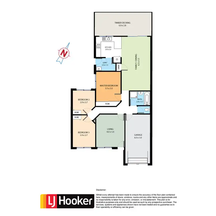 Floorplan of Homely house listing, 24 Hamrun Circuit, Rooty Hill NSW 2766