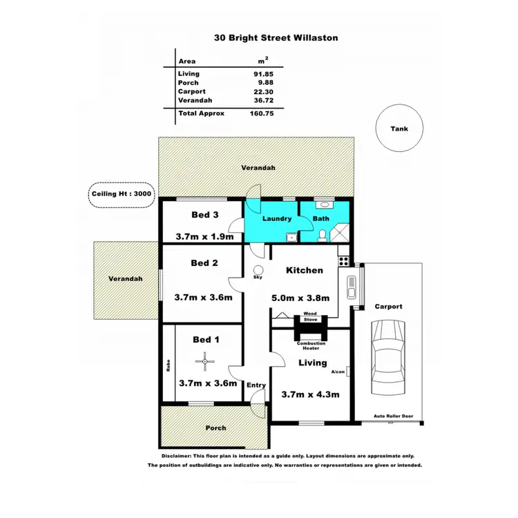 Floorplan of Homely house listing, 30 Bright Street, Willaston SA 5118