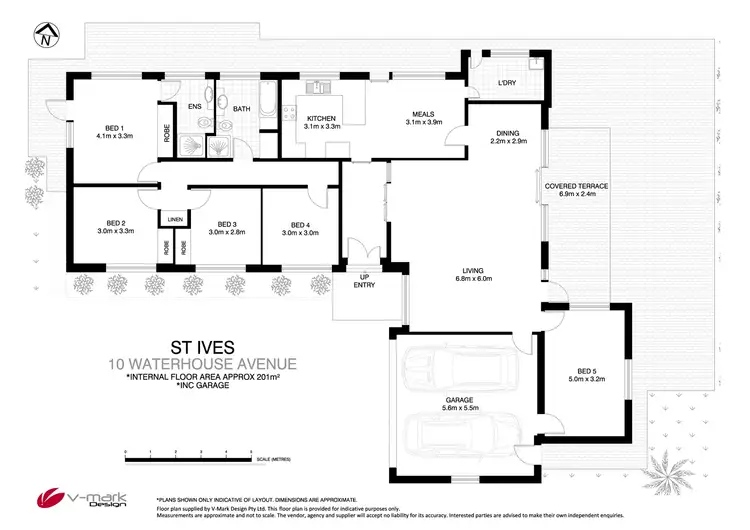Floorplan of Homely house listing, 10 Waterhouse Avenue, St Ives NSW 2075
