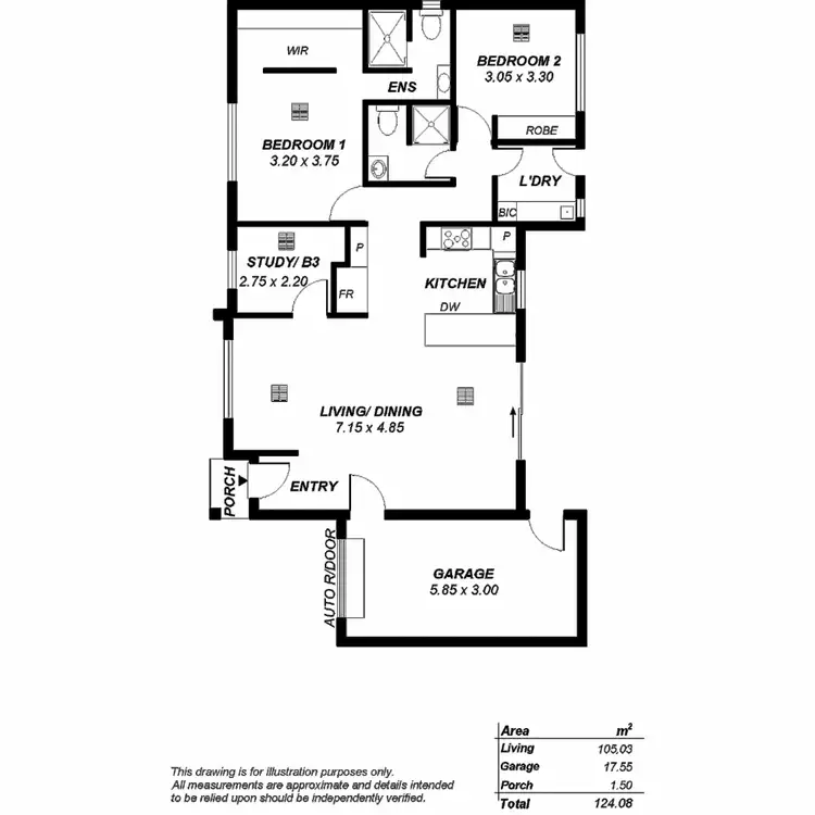 Floorplan of Homely house listing, 5B Guildford Street, Clearview SA 5085