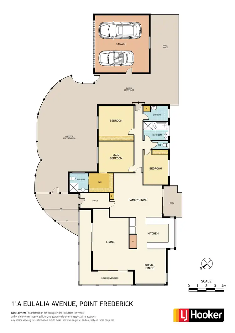 Floorplan of Homely house listing, 11a Eulalia Avenue, Point Frederick NSW 2250