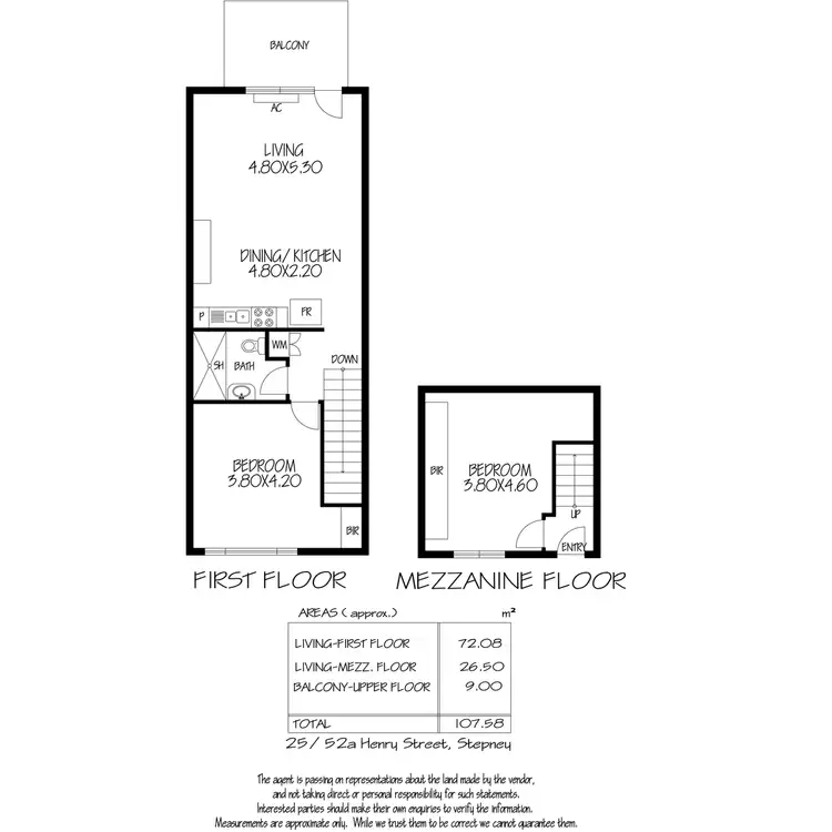 Floorplan of Homely house listing, 25/52A Henry Street, Stepney SA 5069
