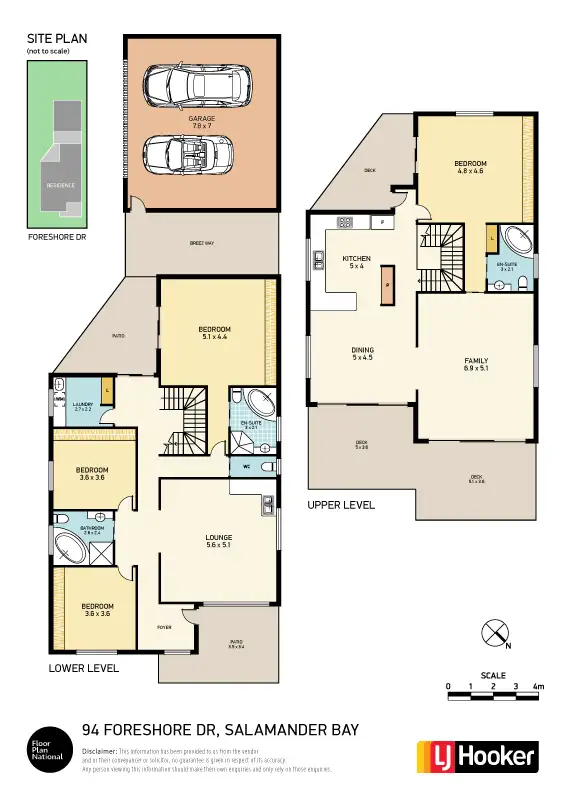Floorplan of Homely house listing, 94 Foreshore Drive, Salamander Bay NSW 2317