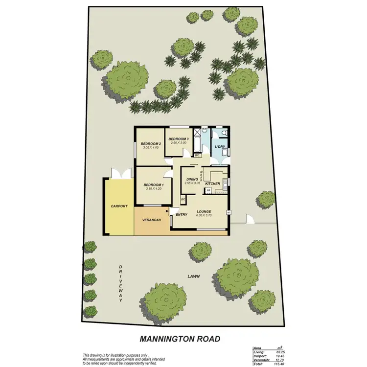 Floorplan of Homely house listing, 31 Mannington Road, Elizabeth Park SA 5113