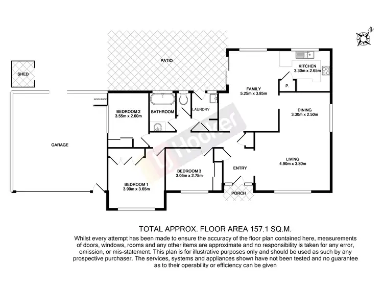 Floorplan of Homely house listing, 18 Satinwood Street, Algester QLD 4115