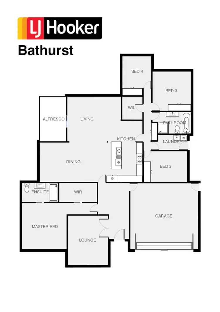Floorplan of Homely house listing, 28 Blaxland Drive, Llanarth NSW 2795