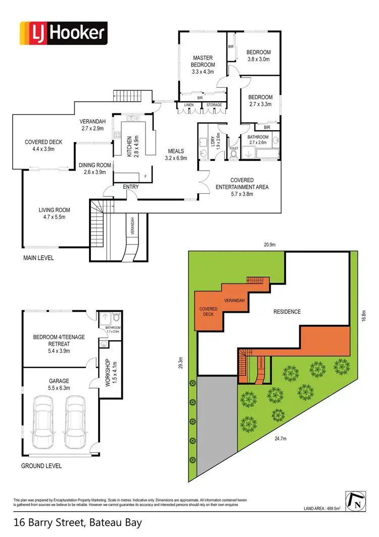 Floorplan of Homely house listing, 16 Barry Street, Bateau Bay NSW 2261