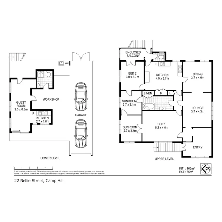 Floorplan of Homely house listing, 22 Nellie Street, Camp Hill QLD 4152